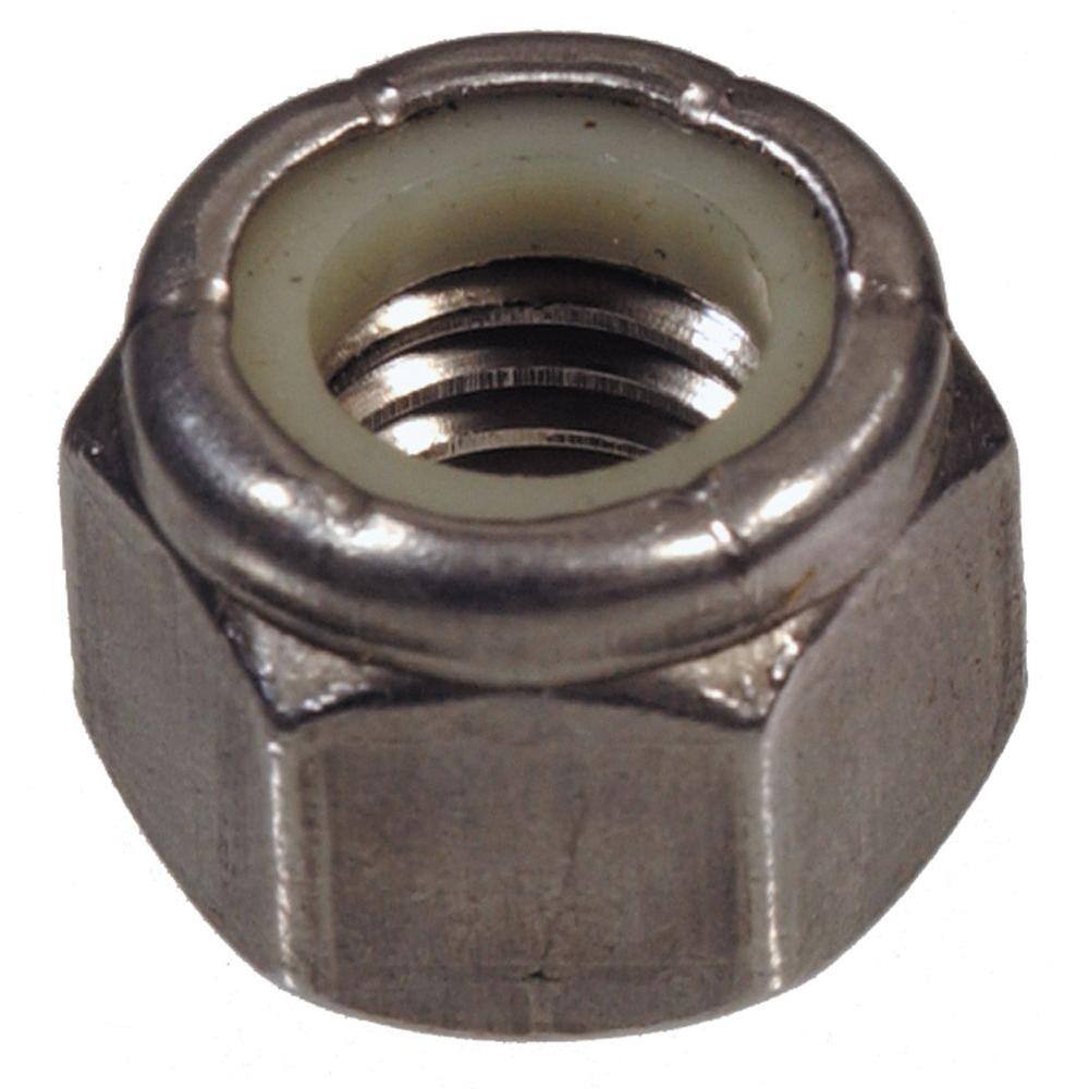 #10-24 Stainless Steel Stop Nut (20-Pack) - Hercitys