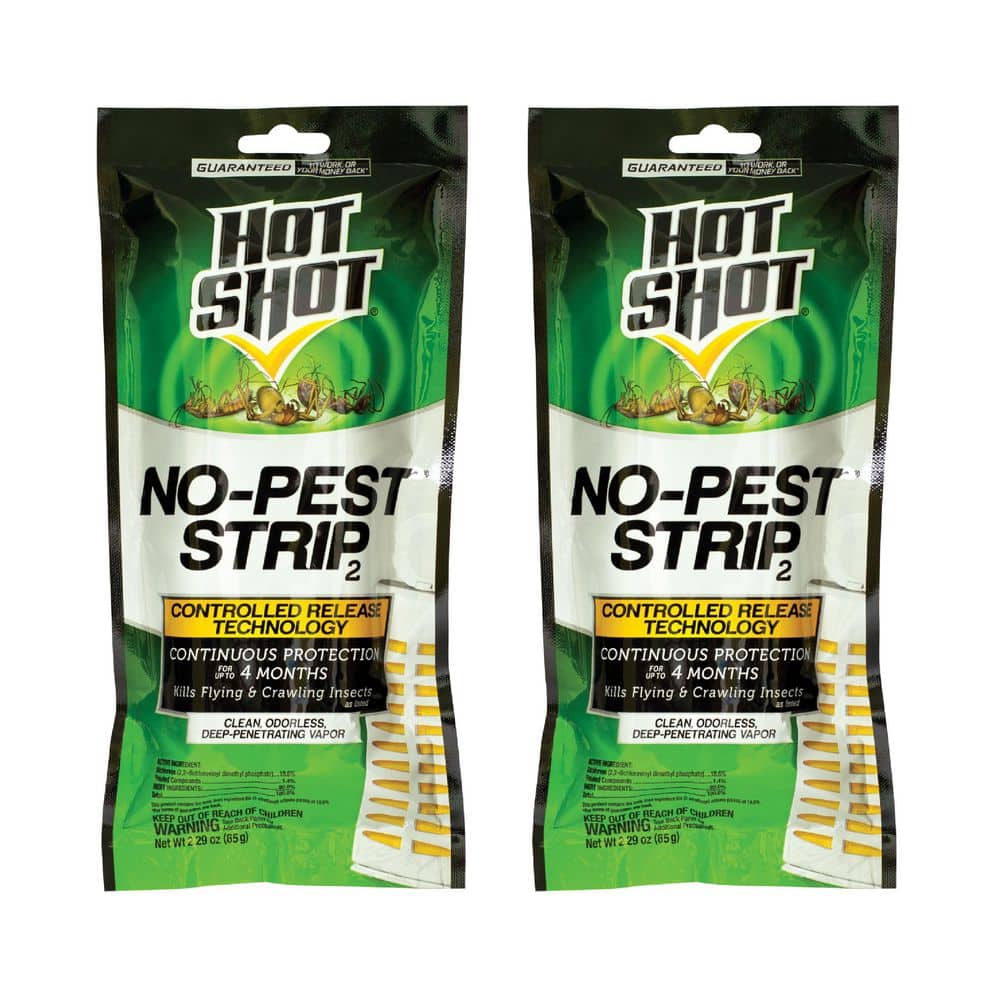 2.29 oz. No-Pest Insect Killer Strip (2-Pack) - Hercitys