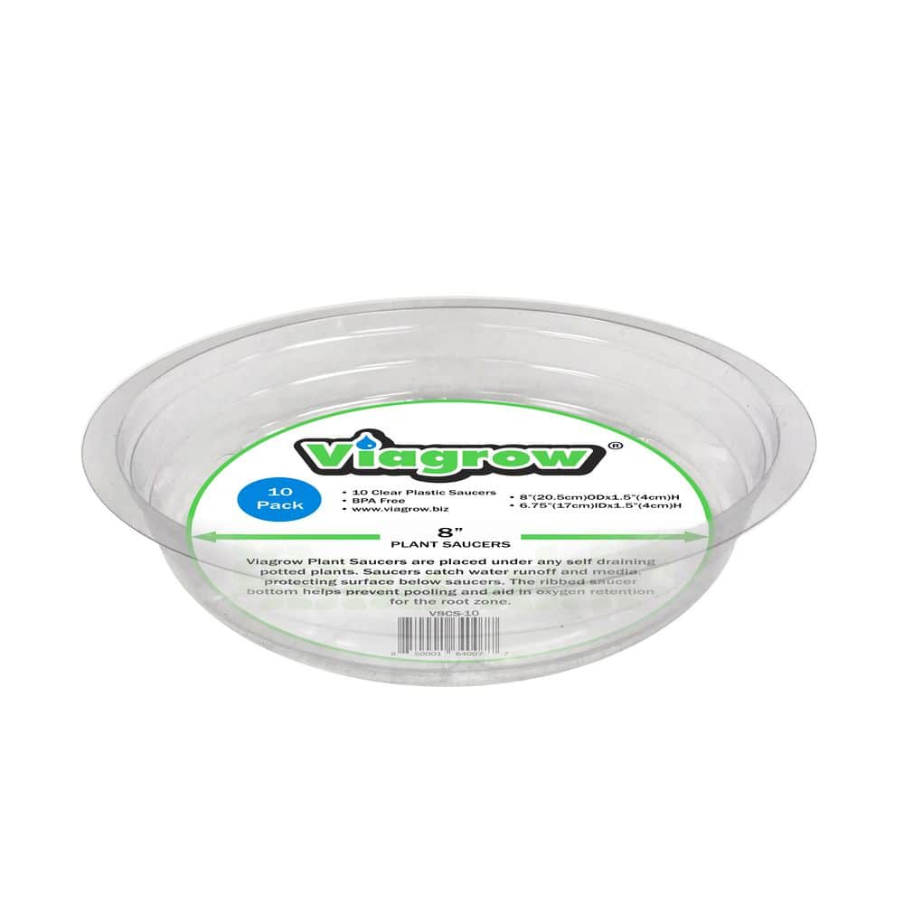 1/2 Gal. Nursery Pots with Saucers (10-Pack) - Hercitys