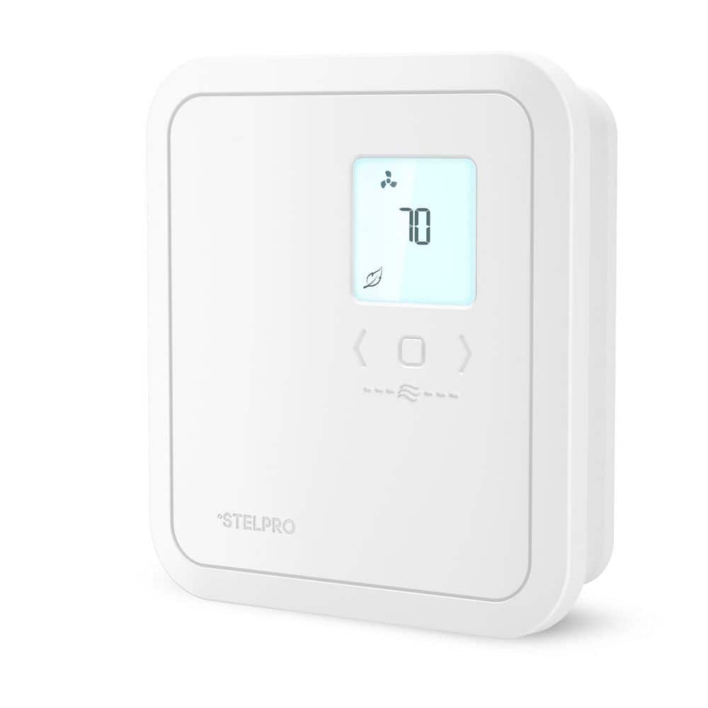 120/208/240-Volt 1250/2160/2500-Watt Non-Programmable Electronic Thermostats in White for Fan Heaters - Hercitys