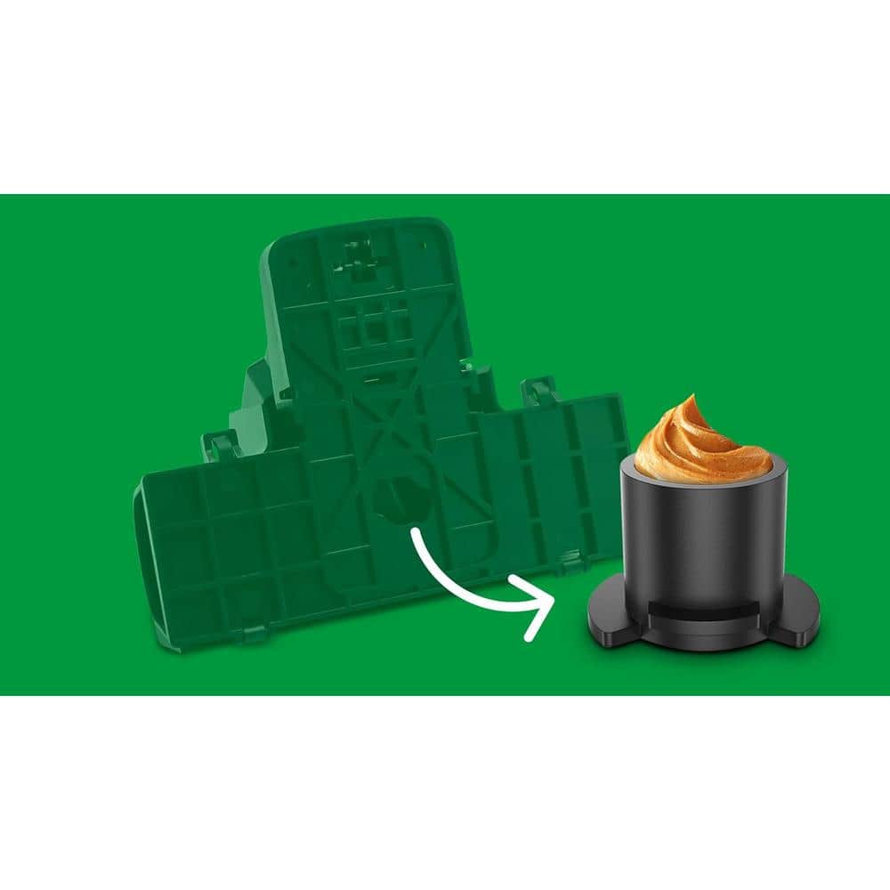 1 oz. Indoor/Outdoor Mouse Trap Bait Refill Peanut Butter Scented Bait Enhancer for Rodent Traps in Black (10 Packs) - Hercitys