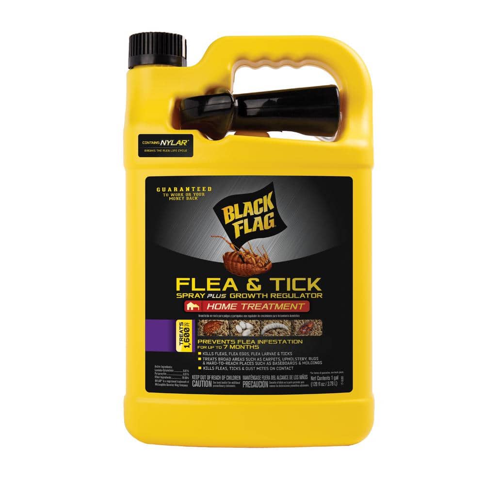 1 Gal. Flea and Tick Ready-To-Use Spray Plus Growth Regulator Home Treatment (Insect Killer) - Hercitys