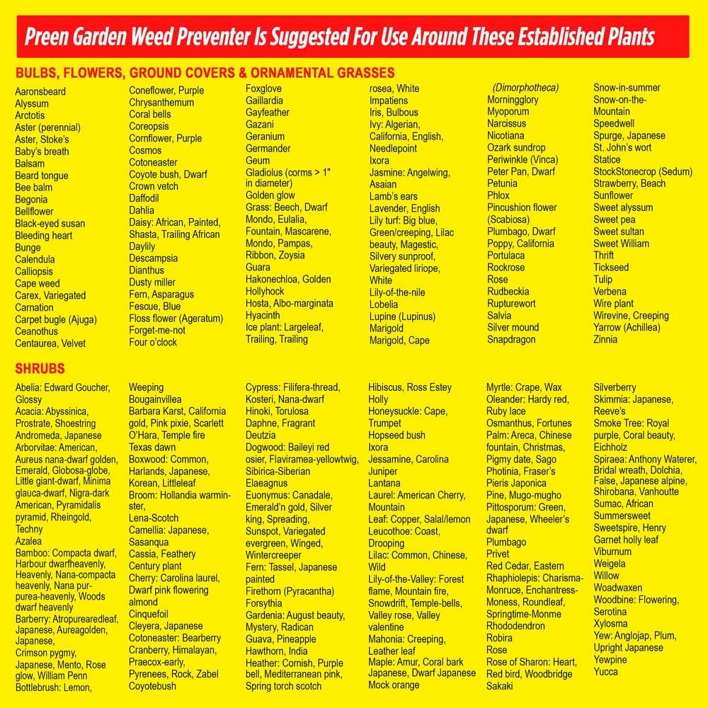 5.625 lbs. Garden Weed Preventer - Hercitys