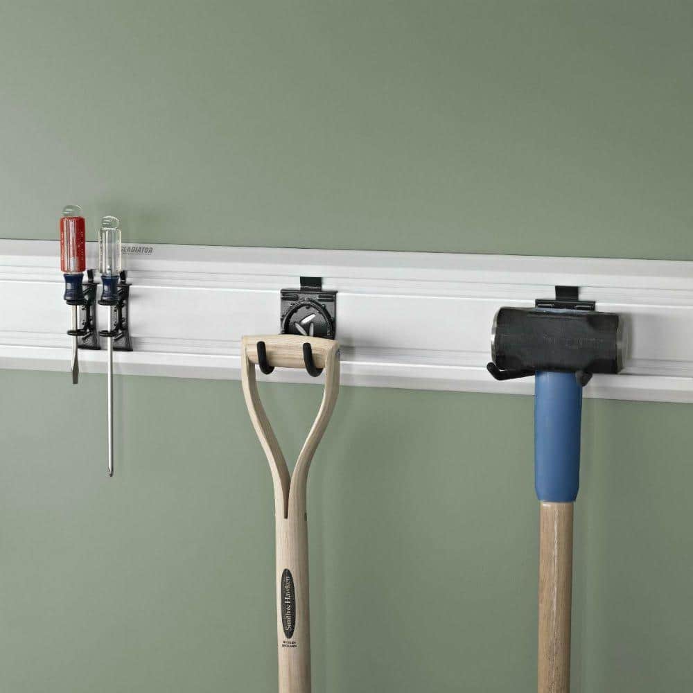 48 in. W Garage Wall Storage GearTrack Channel (1-pack) - Hercitys