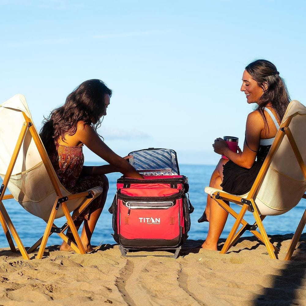 100 lb. Insulated and Wheeled Soft-Side Cooler - Hercitys