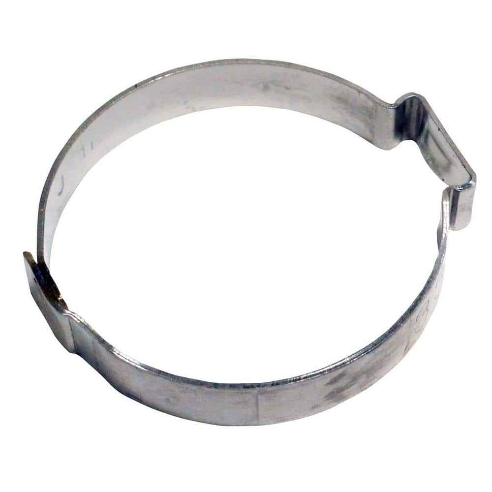 1 in. Stainless-Steel Poly Pipe Pinch Clamp Jar (100-Pack) - Hercitys