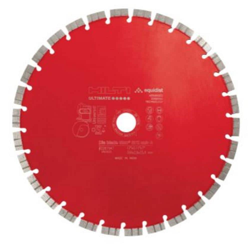 12 in. x 1 in. SPX Metal Universal A Diamond Blade for NURON Battery Cut-Off Saw - Hercitys