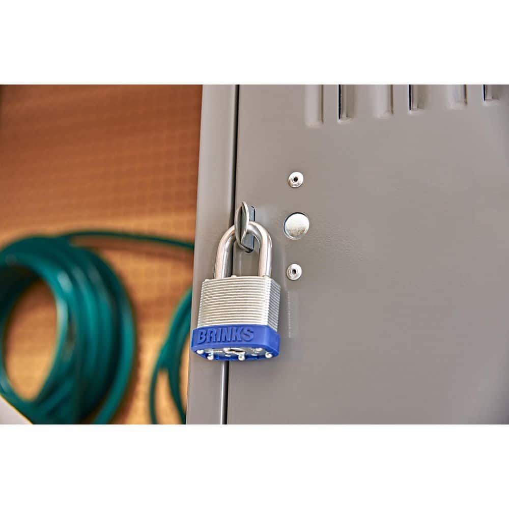 1-1/8 in. (44 mm) Laminated Steel Keyed Padlock (2-Pack) - Hercitys