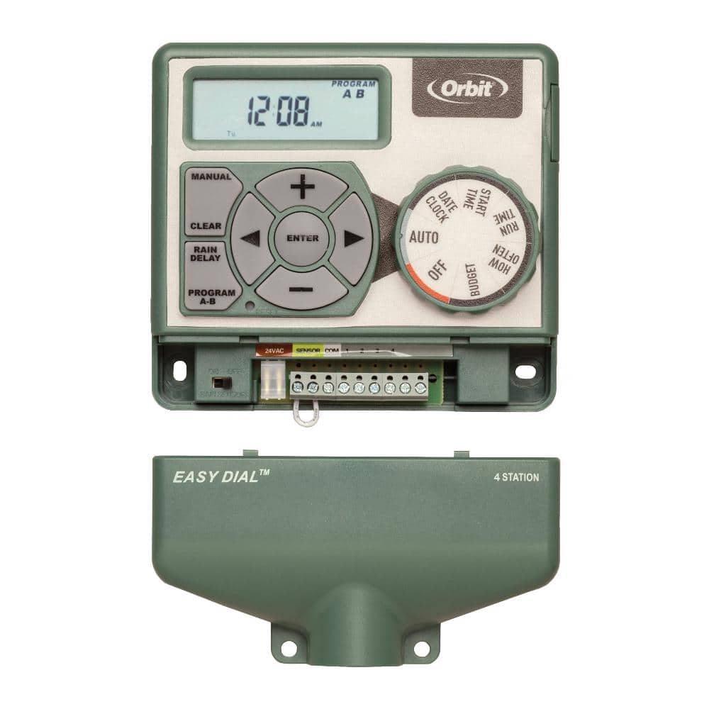 4-Zone Indoor Easy Dial Timer - Hercitys