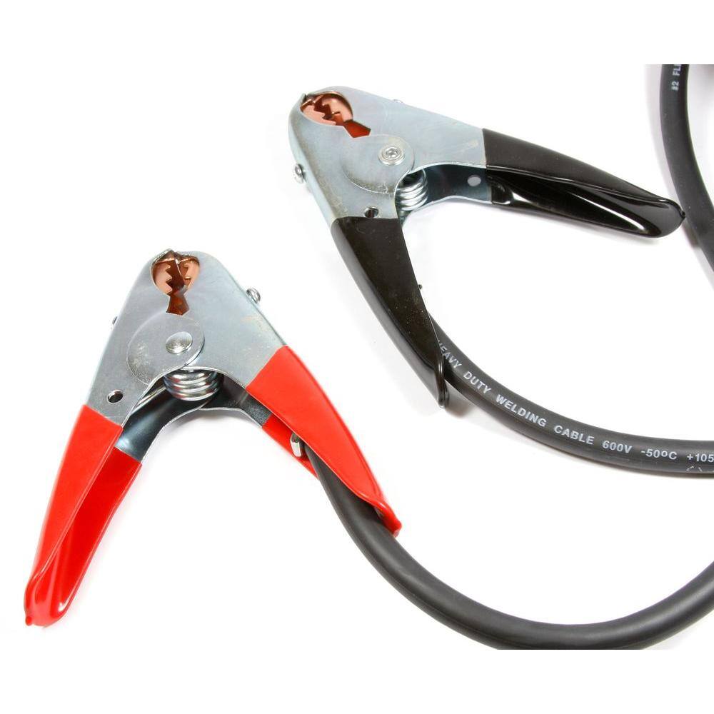 16 ft. 4-Gauge Heavy Duty Battery Jumper Cables - Hercitys