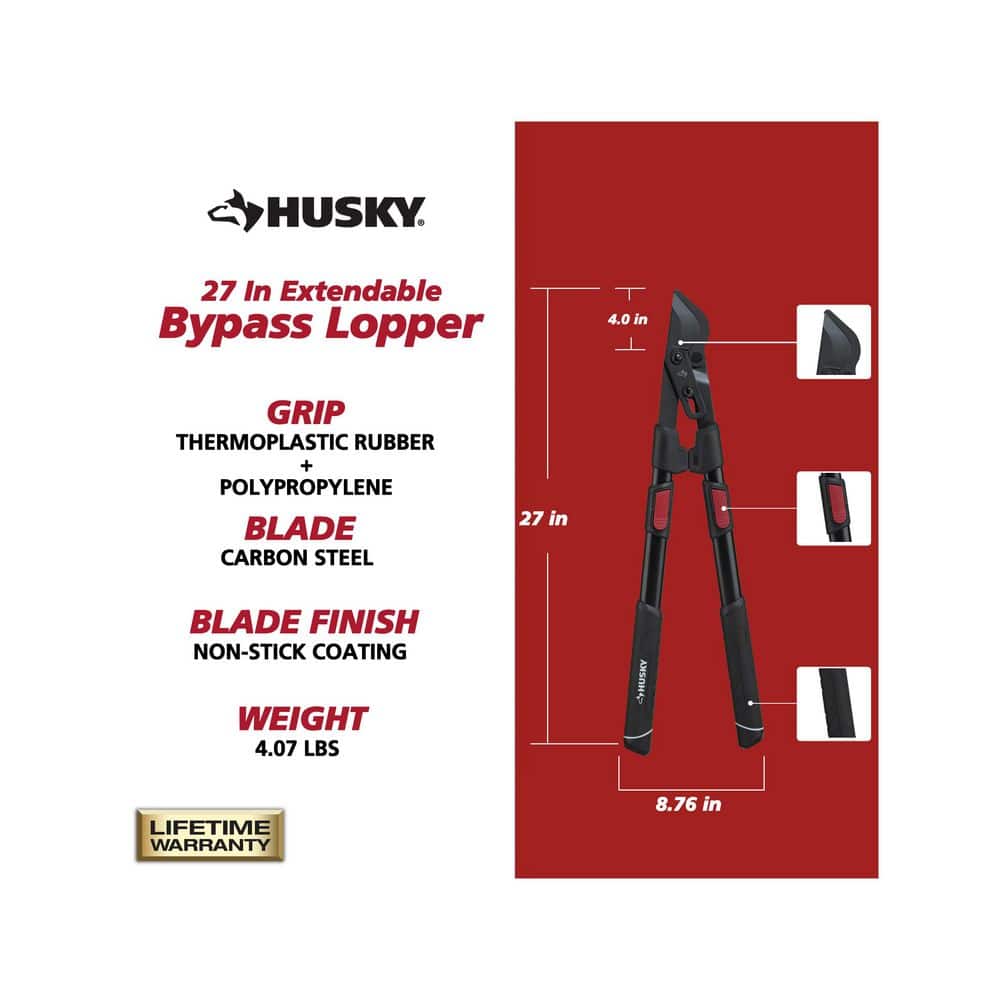27 in Extendable Bypass Lopper - Hercitys
