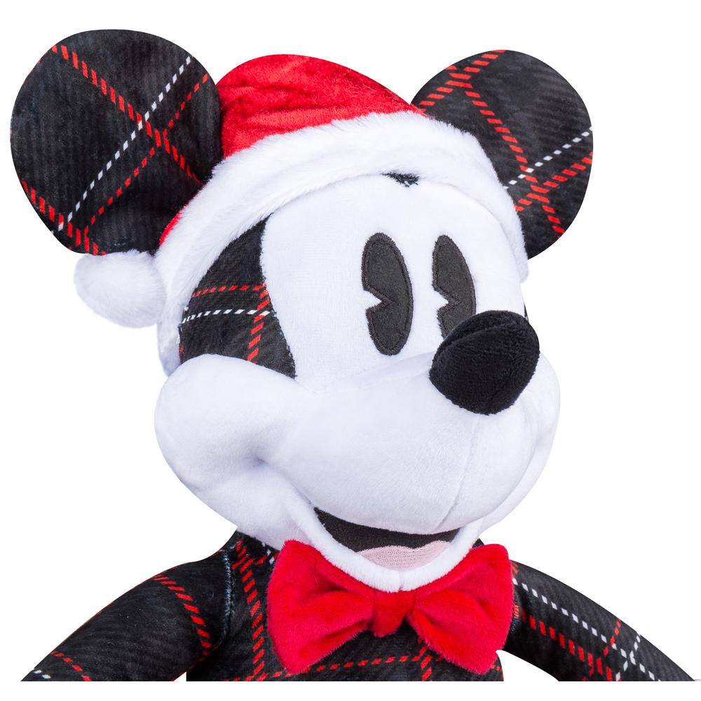 20 in. Tall-Holiday Greeter-Vintage Plaid Mickey - Hercitys