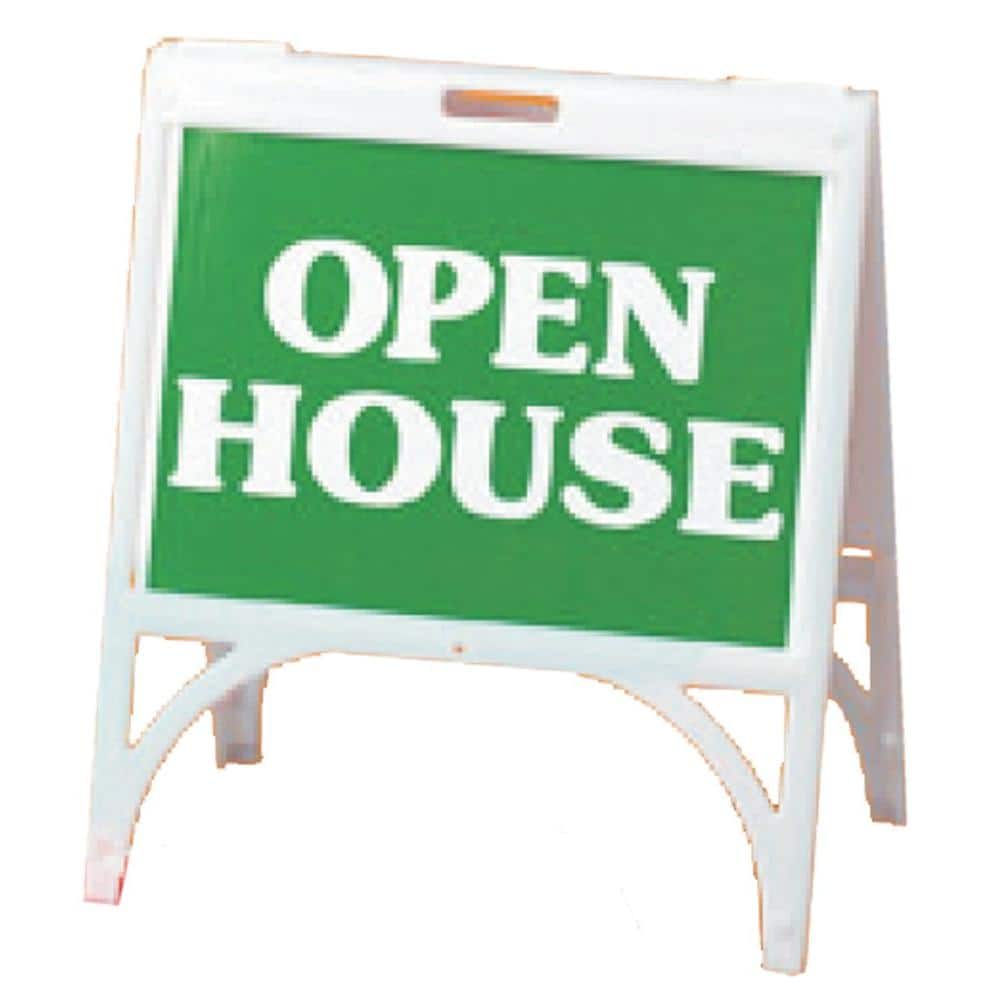 24 in. x 18 in. Plastic Quick Sign Fast Changing Sign Holder - Hercitys