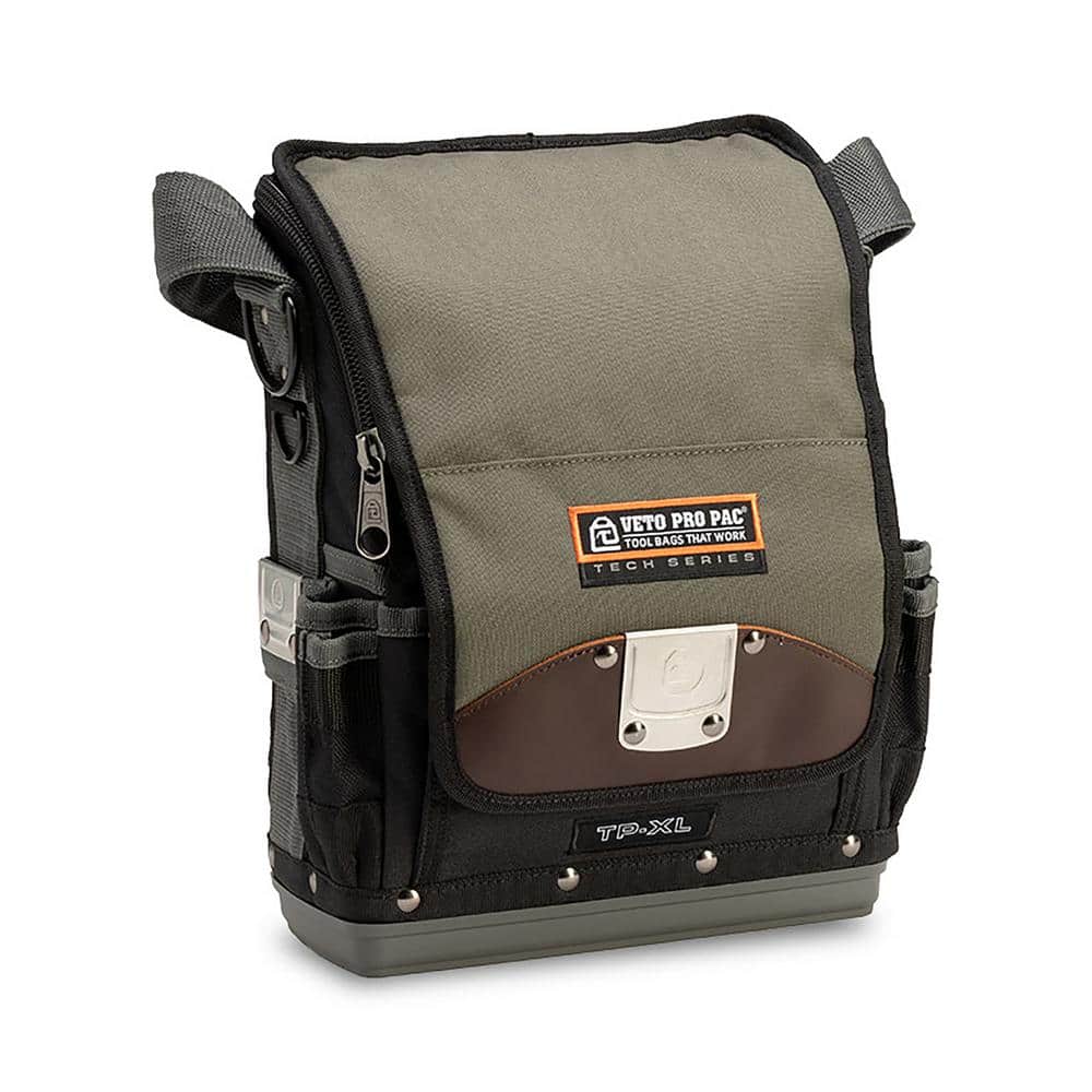 11 in. Medium Orig inal Nylon Tool Pouch with PenKnife Pliers Screwdriver Tape Measure Utility Knife Wrench Drill Holder - Hercitys