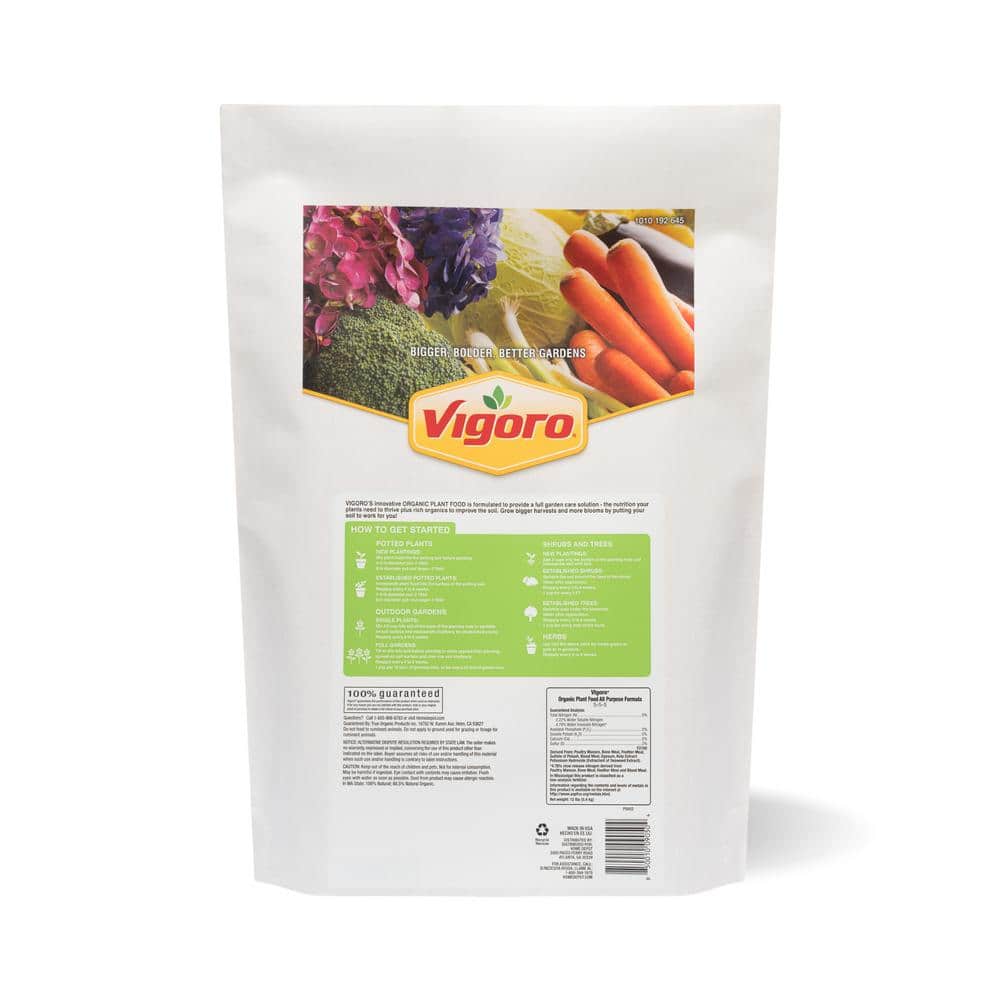 12 lb. Organic All Purpose Plant Food 5-5-5 - Hercitys