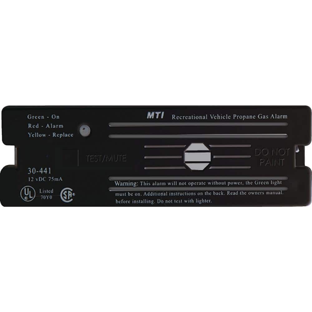 30 Series 12-Volt Safe-T-Alert Surface Mount RV Propane/LP Gas Alarm in Black - Hercitys