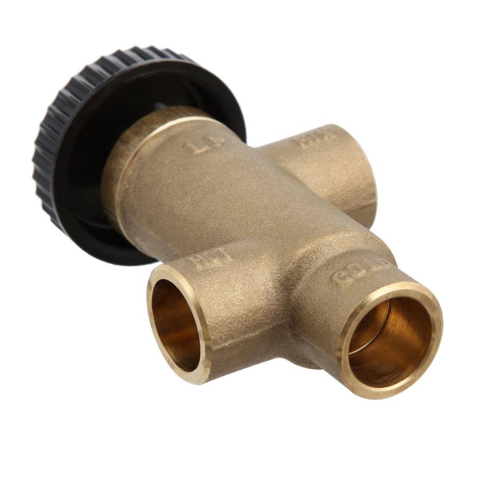 1/2 in. Lead-Free Brass SWT x SWT Tempering Valve - Hercitys