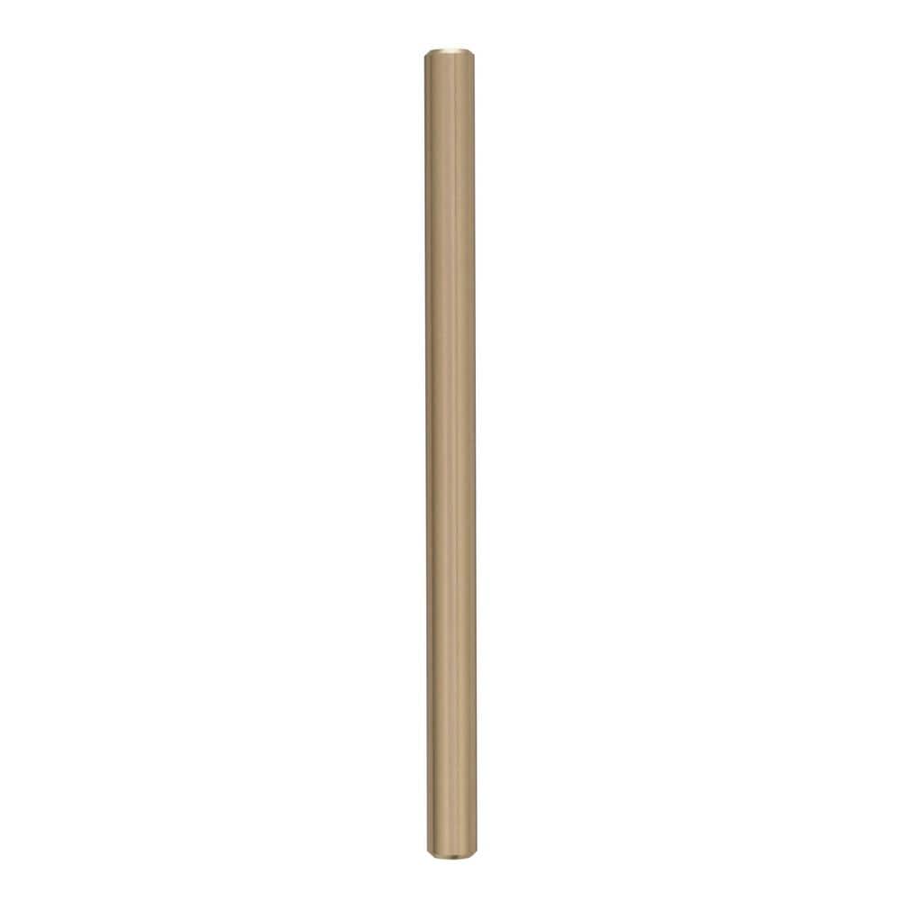 10-Pack Bar Pulls 5-1/16 in.  128mm  Modern Golden Champagne Bar Cabinet Pulls - Hercitys