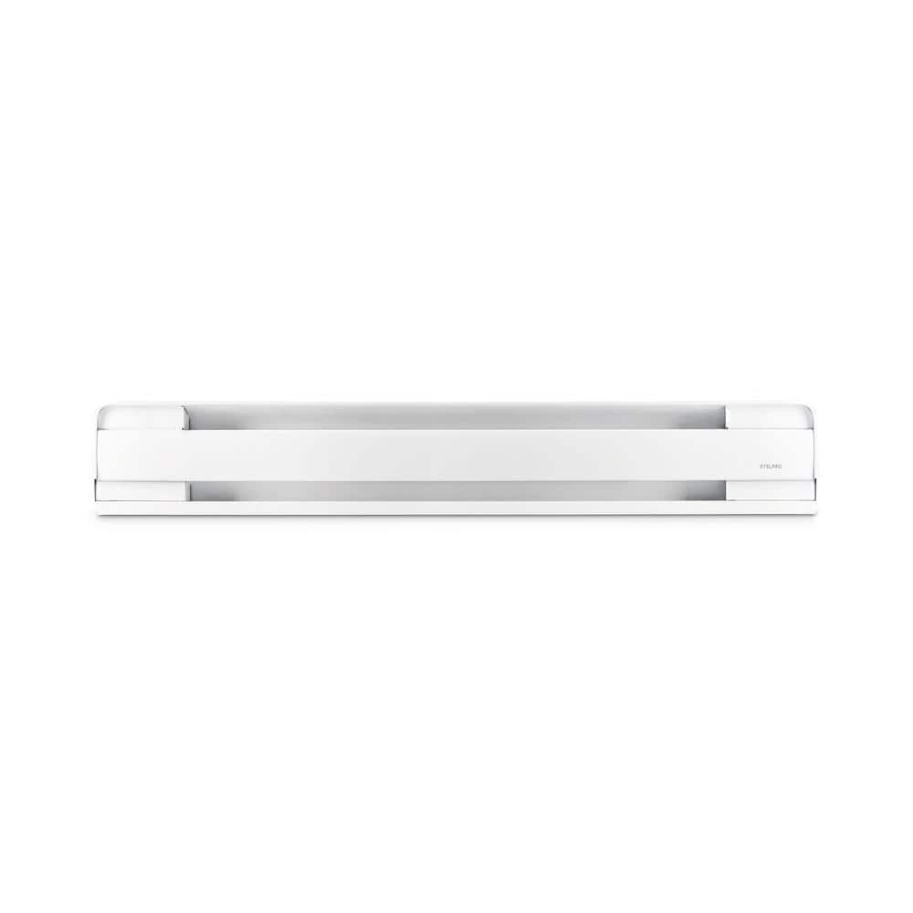 37.625 in. 240/208-volt 750/560-watt Electric Baseboard Heater in white - Hercitys