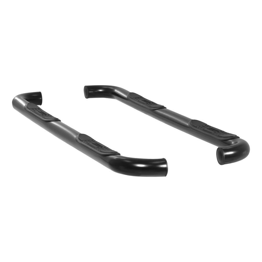3-Inch Round Black Steel Nerf Bars, No-Drill, Select Ford Explorer - Hercitys