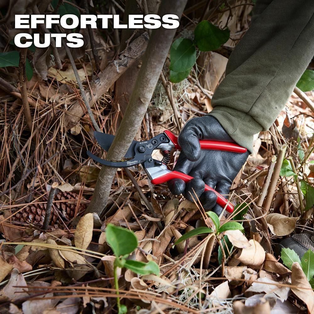 1 in. Cut Capacity High Carbon Steel Blade Bypass Hand Pruner - Hercitys