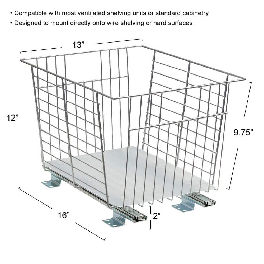 1 Piece Sliding Vegetable Bin - Hercitys