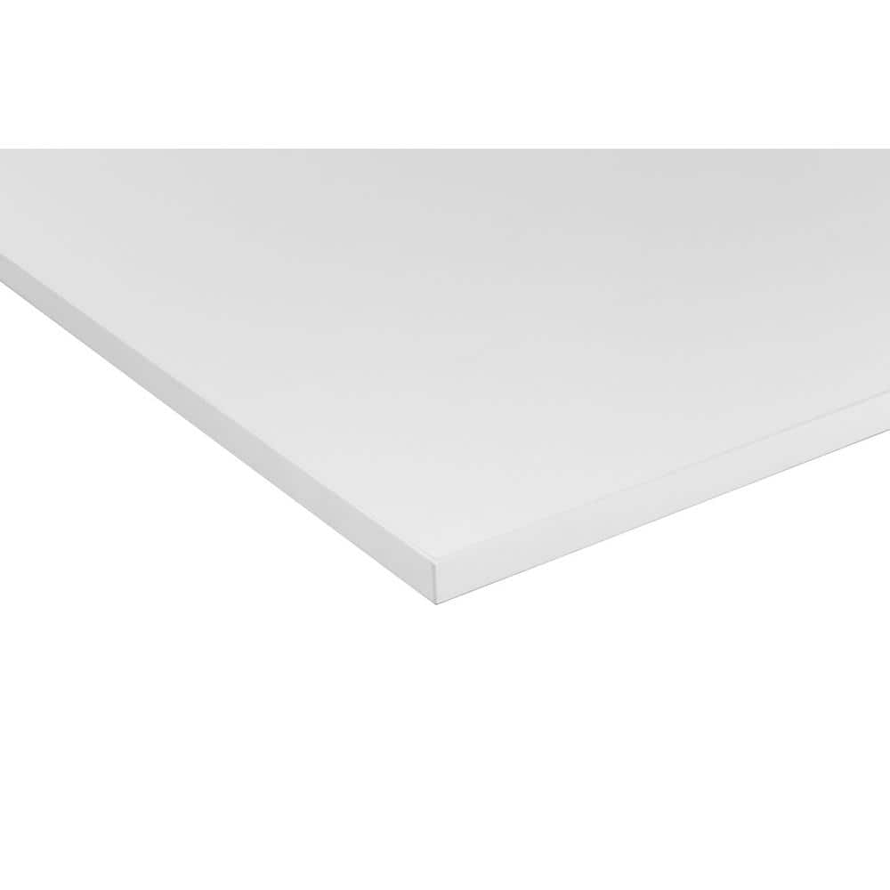 55 in. x 29 in. White Rectangle Table Top - Hercitys