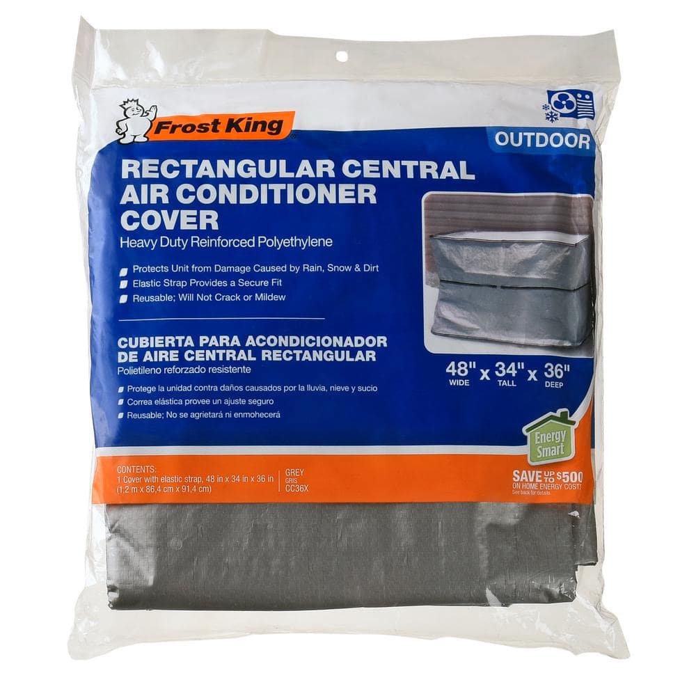 36 in. x 48 in. x 34 in. Central Air Conditioner Cover - Hercitys