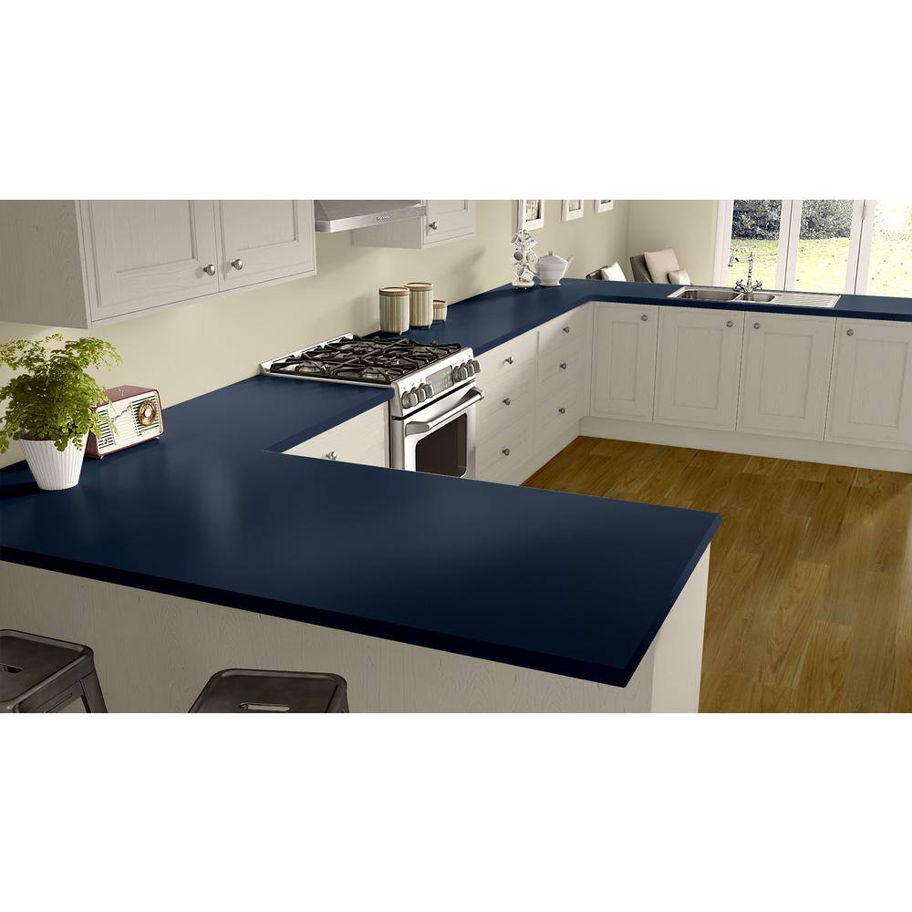 5 ft. x 12 ft. Laminate Sheet in Indigo with Matte Finish - Hercitys