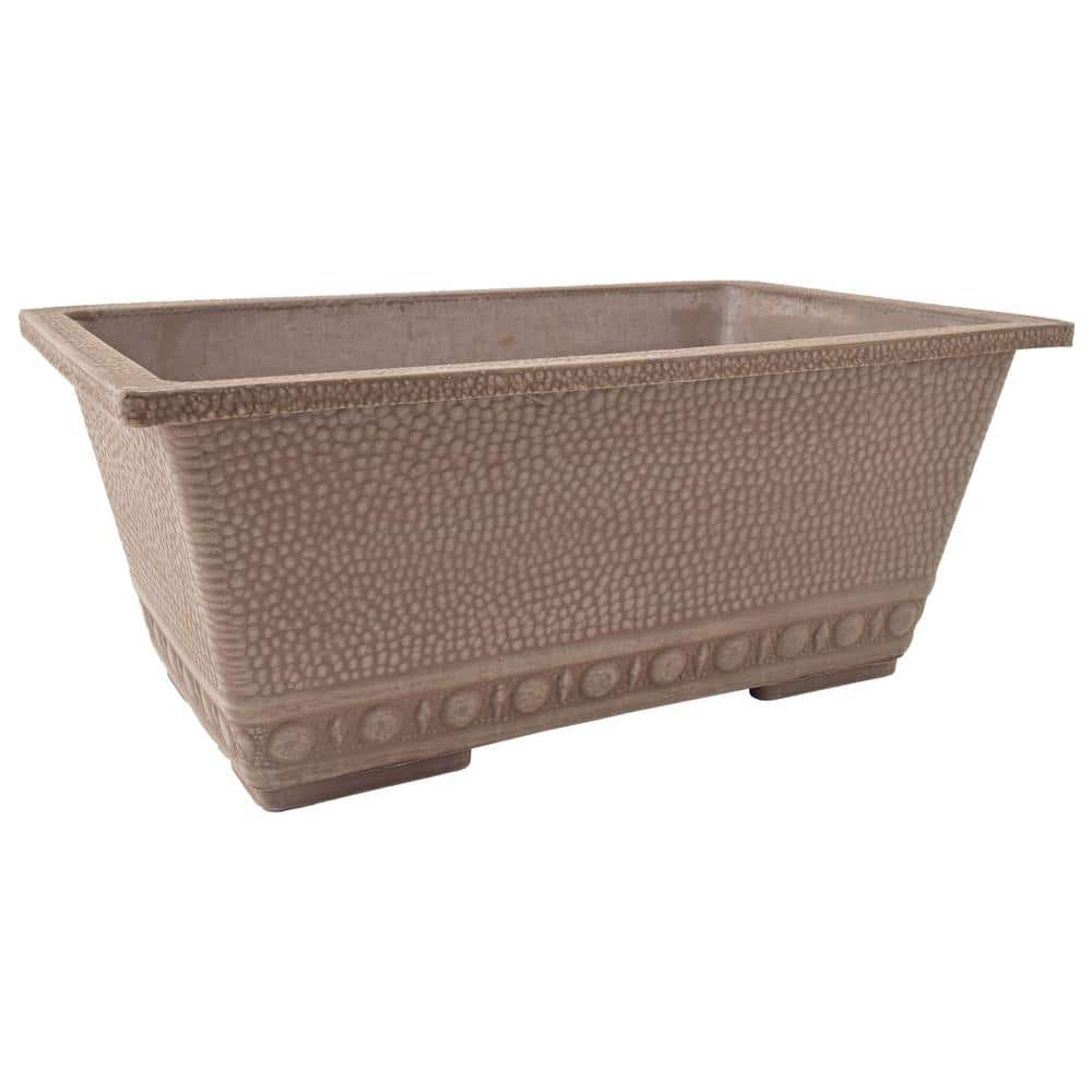 13 in. x 9 in. Taupe Composite Window Box - Hercitys