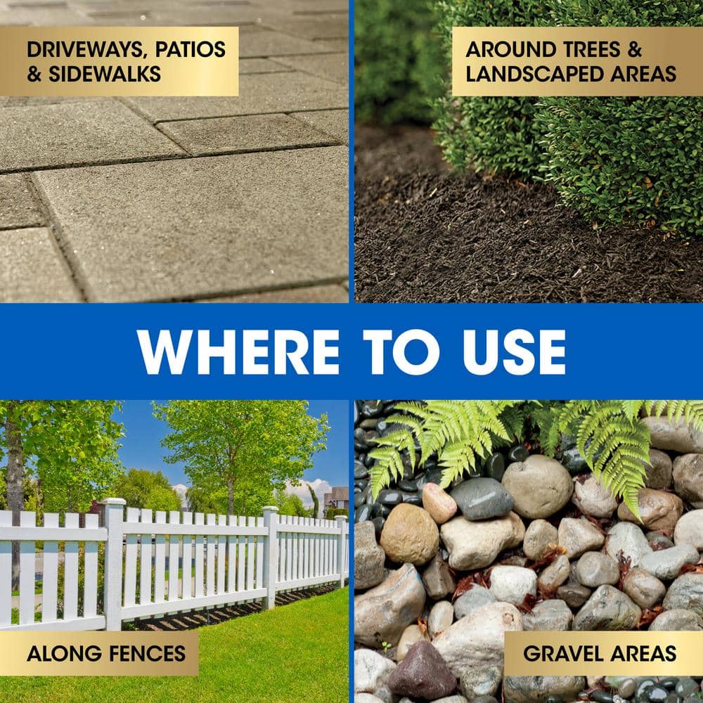 1.25 Gal. Dual Action Weed and Grass Killer Plus 4-Month Preventer Refill - Hercitys