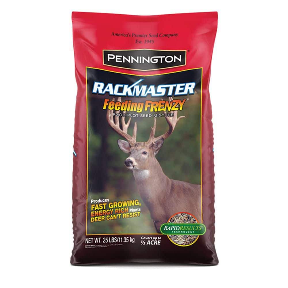 25 lbs. Rackmaster Feeding Frenzy Food Plot Seed Blend - Hercitys