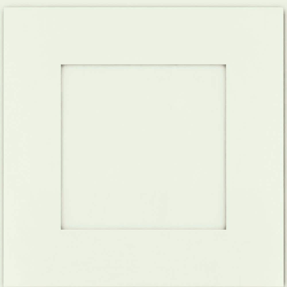 14-5/8 in. x 14-5/8 in. Cabinet Door Sample in Dove White - Hercitys