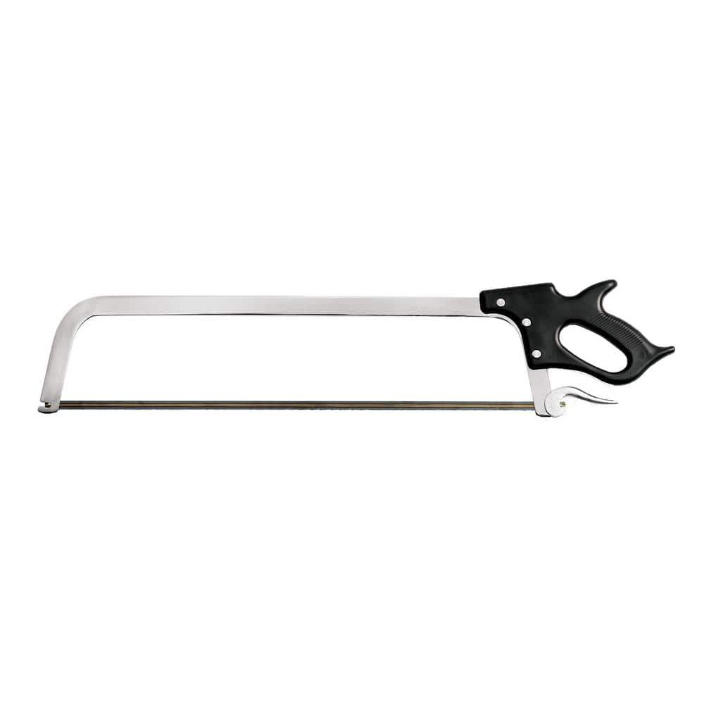 25 in. Stainless Steel Blade Meat Hand Saw with Tightening Cam - Hercitys