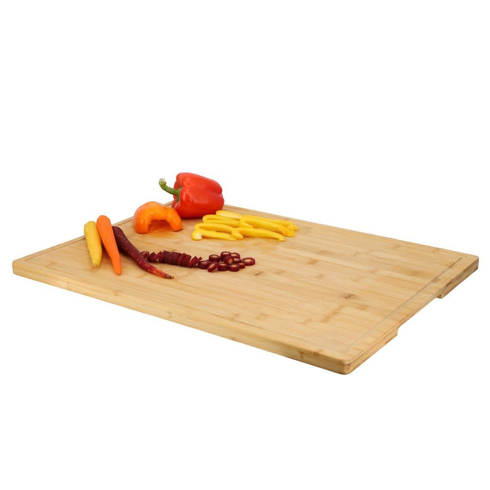 20 x 14 Inch Rectangle Bamboo Cutting Board - Hercitys