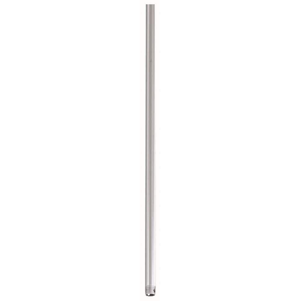 12 in. Brushed Aluminum Extension Downrod - Hercitys