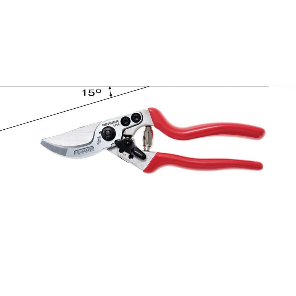 10 in. Pruning Hand Shear, Alu-Line, 15-Degree Angled - Hercitys