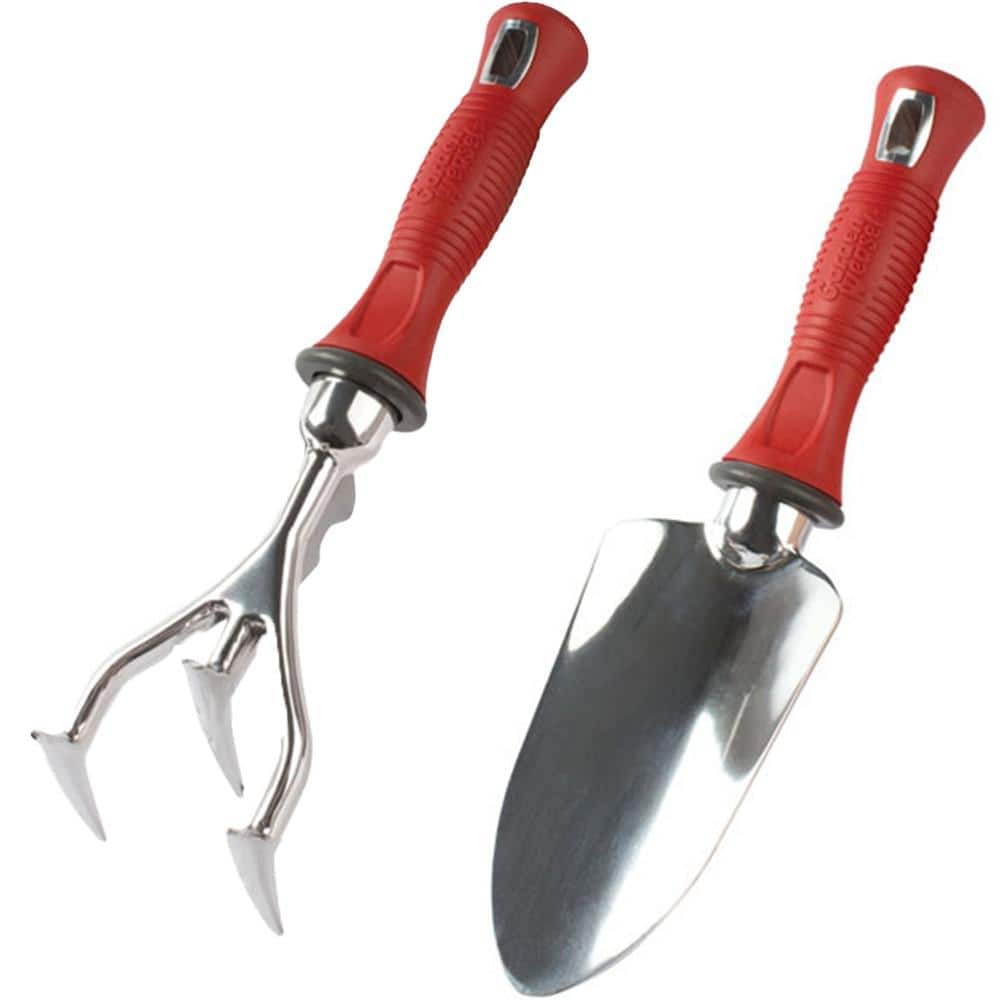 12.75 in. Comfort Non-Slip Grip Trowel and Hand Cultivator - Hercitys