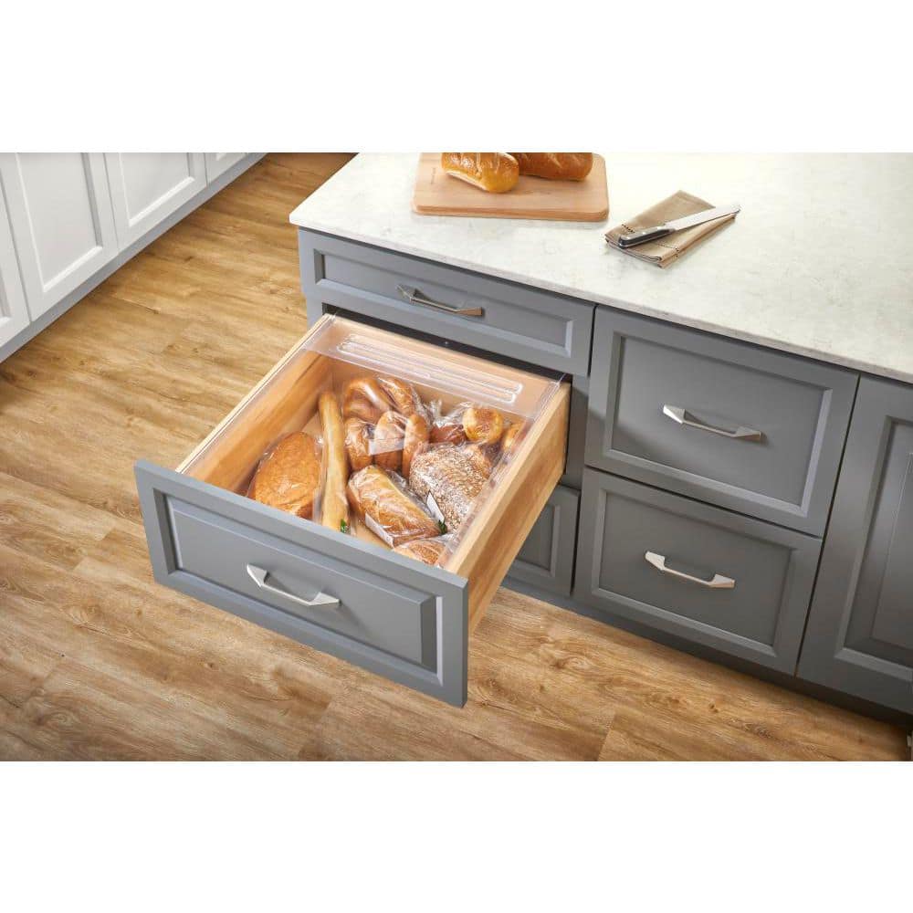 0.375 in. H x 20.125 in. W x 21.75 in. D Large Translucent Bread Drawer Cover Kit - Hercitys