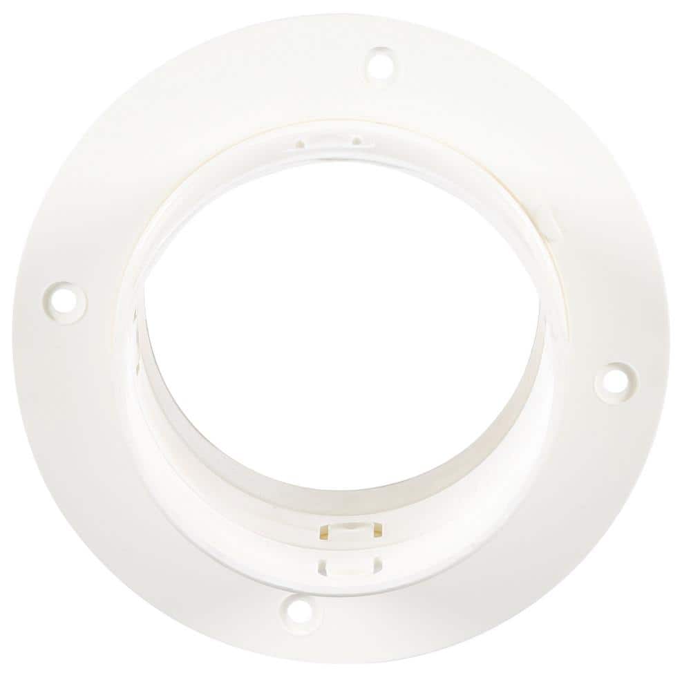 4 in. x 4.5 in. Plastic Dryer Duct connector - Hercitys
