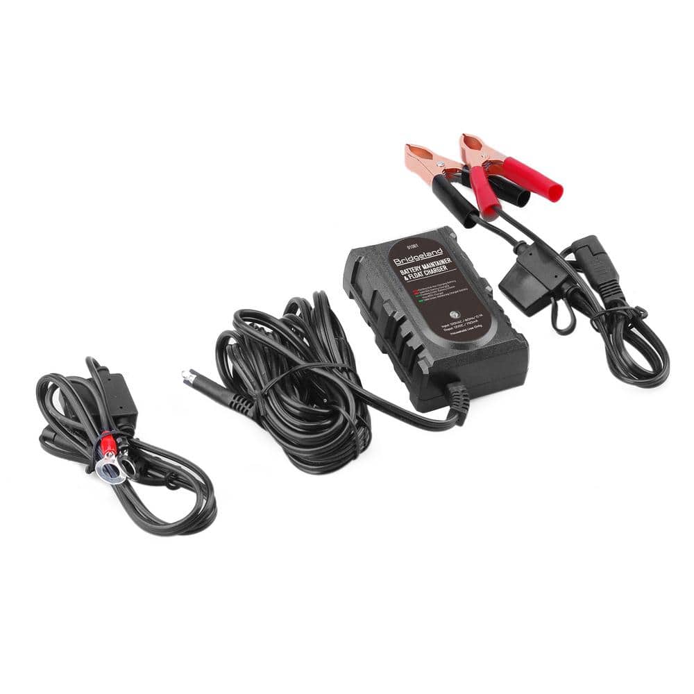 12 ft. 12-Volt Car-To-Car Battery Maintainer and Float Charger - Hercitys