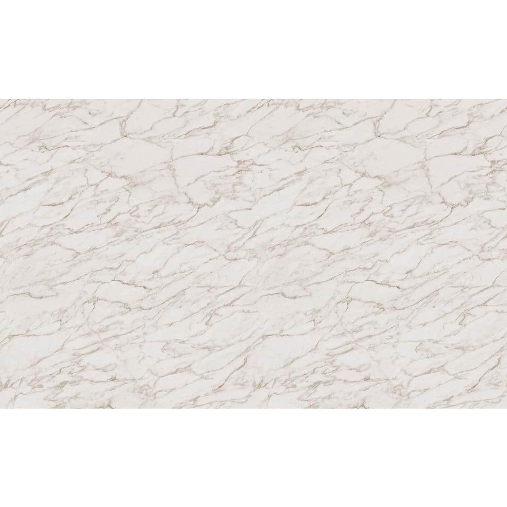 4 ft. x 8 ft. Laminate Sheet in Anzio Marble with Standard Fine Velvet Texture Finish - Hercitys