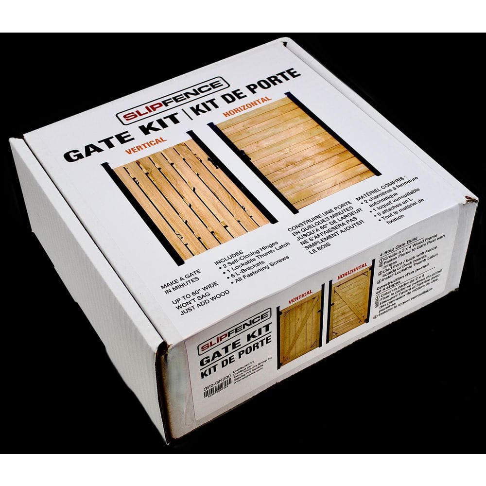 4 ft. W x 6 ft. H Gate Kit to create a Vertical or Horizontal Fence Gate Steel, Coated Black - Hercitys