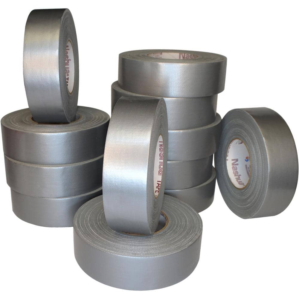 1.89 in. x 60 yd. 357 Ultra Premium Duct Tape Silver Pro Pack (12-Pack) - Hercitys