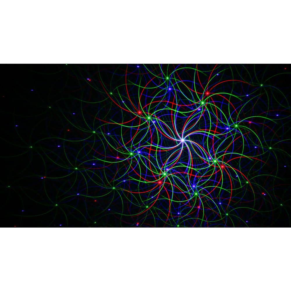 3-Light Multi-Color Outdoor Garden Laser Christmas Lights with RF Remote Control - Hercitys