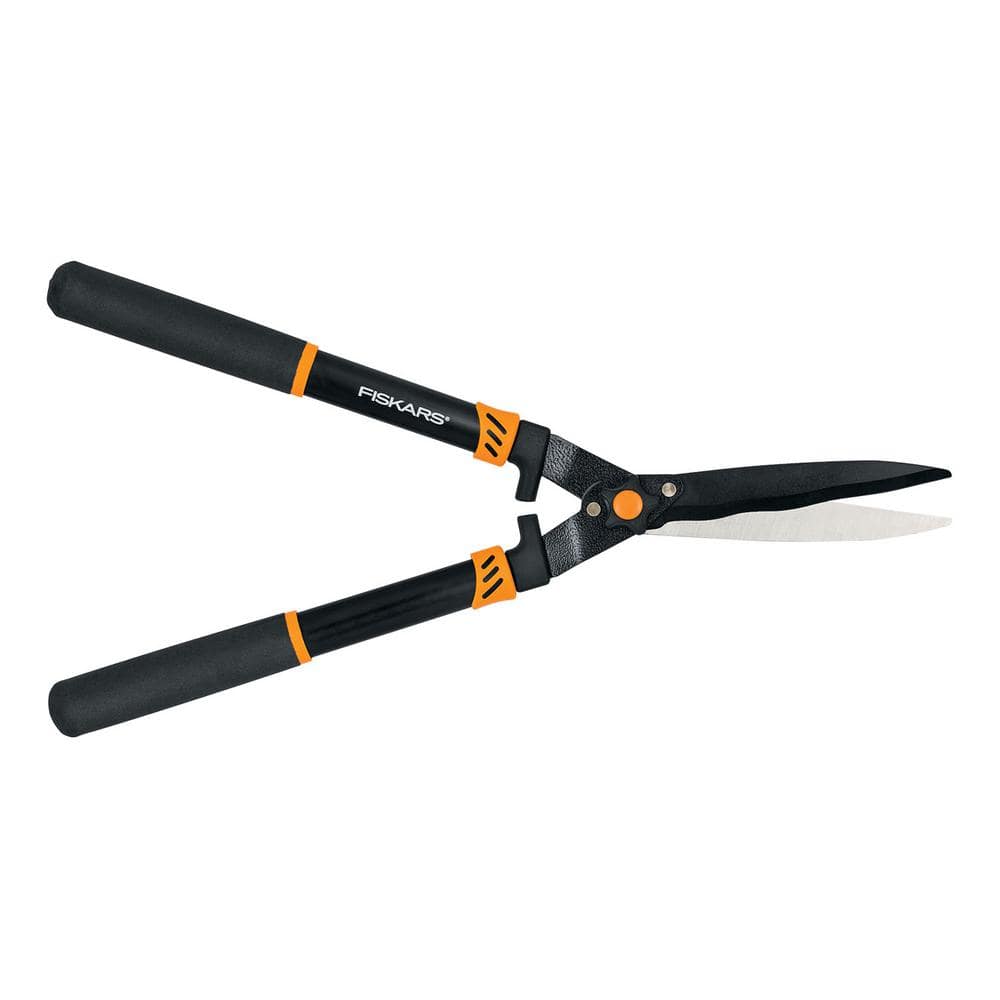 22 in. Wavy-blade Hedge Shears with Adjustable Blades - Hercitys