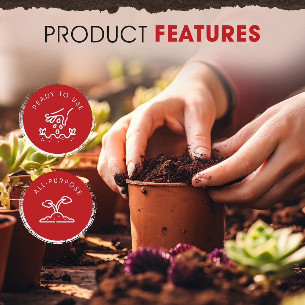 40 lbs. Garden Magic Planting Potting Top Soil Blend Bag (3-Pack) - Hercitys