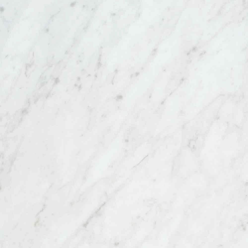 4 ft. x 8 ft. Laminate Sheet in White Carrara with Standard Fine Velvet Texture Finish - Hercitys