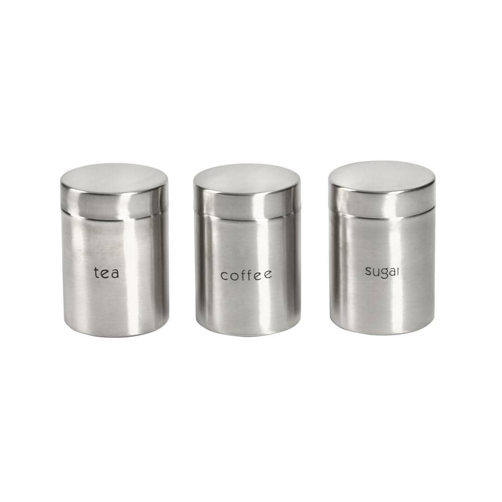 3-Piece Stainless Steel Canisters - Hercitys