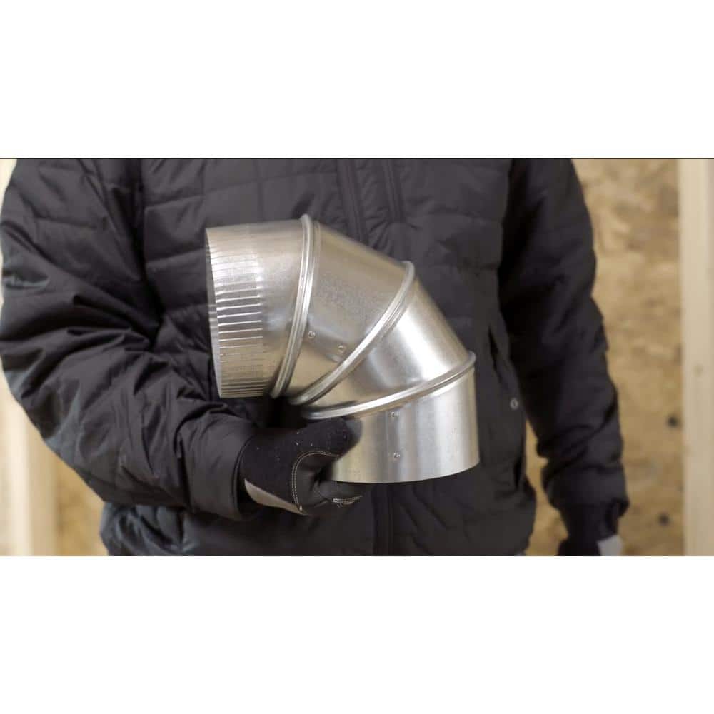 10 in. 90 Deg. Round Adjustable Elbow - Hercitys